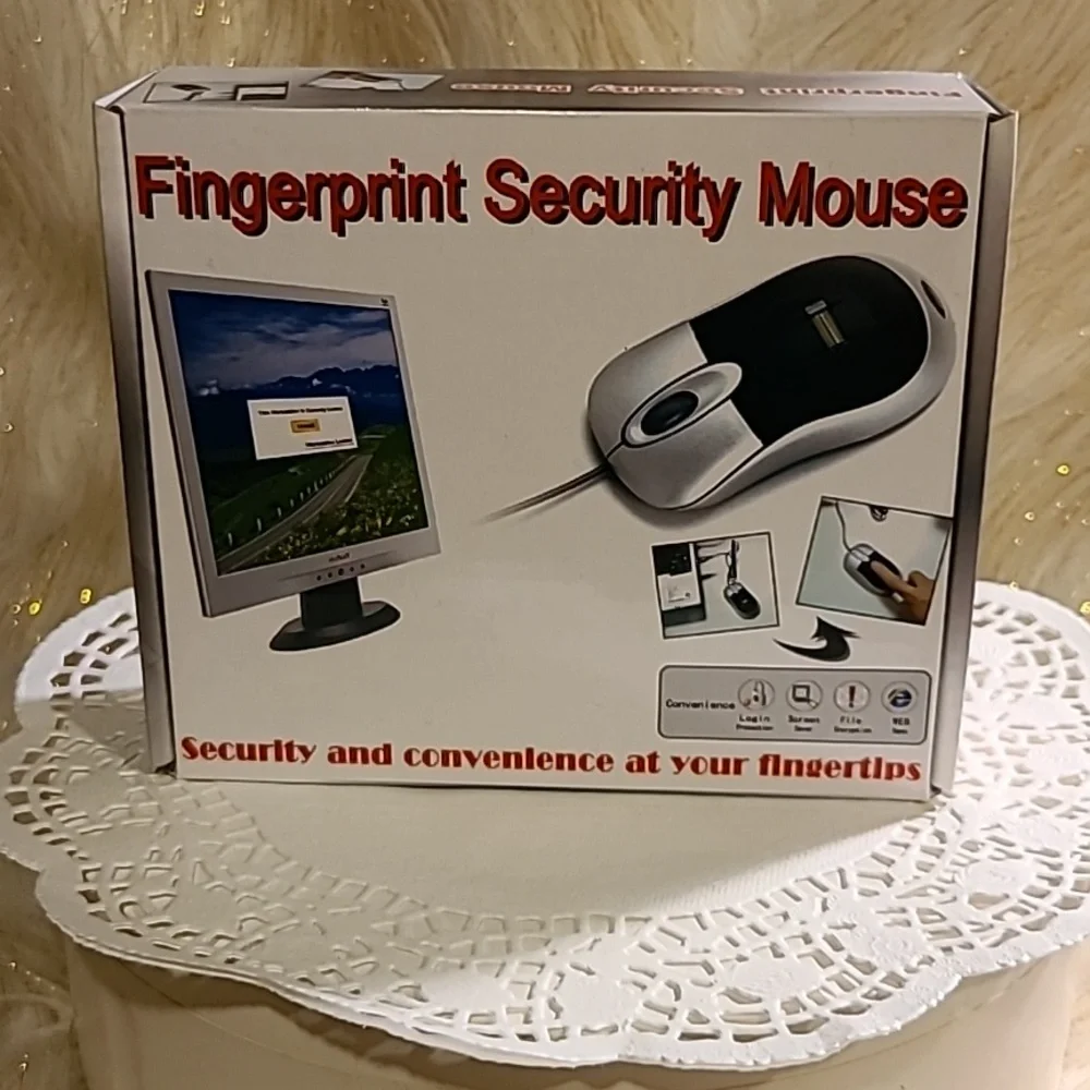Supreme Technology Fingerprint Security Mouse